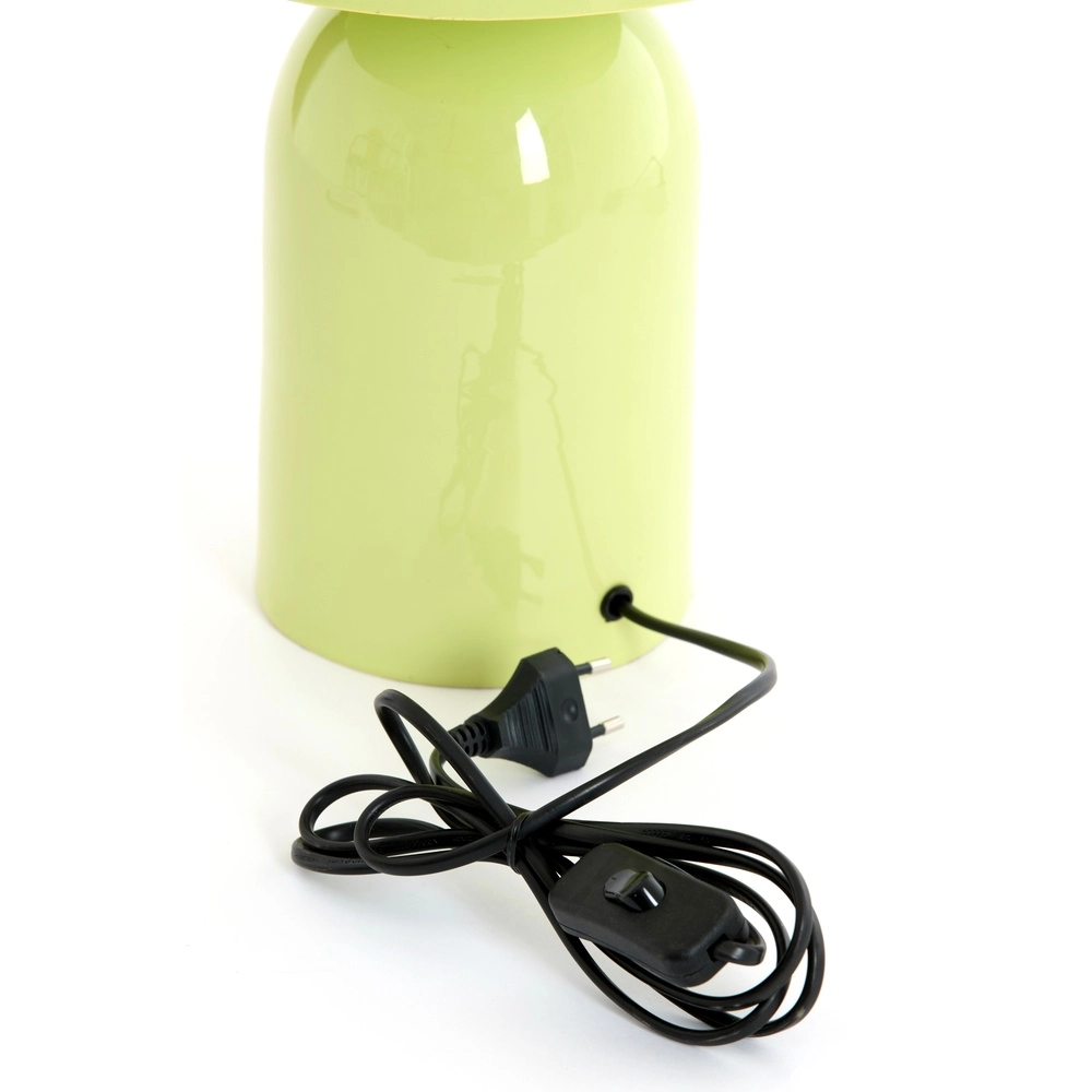Champignon tafellamp Tolima glans licht groen - Ø 31cm Light & Living 8717807807863