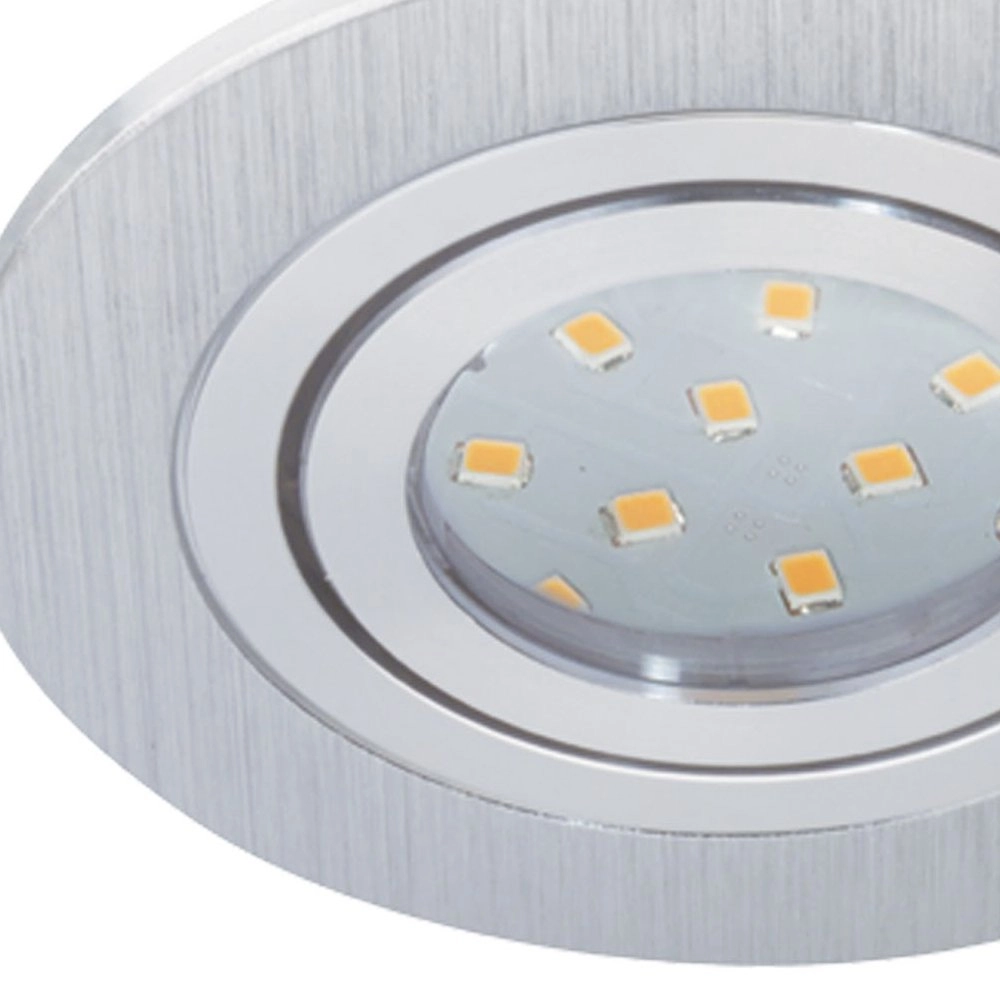 Inbouwspot Areitio Round metaalgrijs Eglo 9002759986384