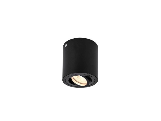 Ronde downlight Triledo GU10 8,5cm zwart