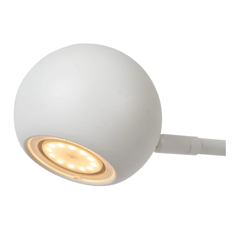 Oplaadbare bureaulamp Comet wit Lucide 5411212361295