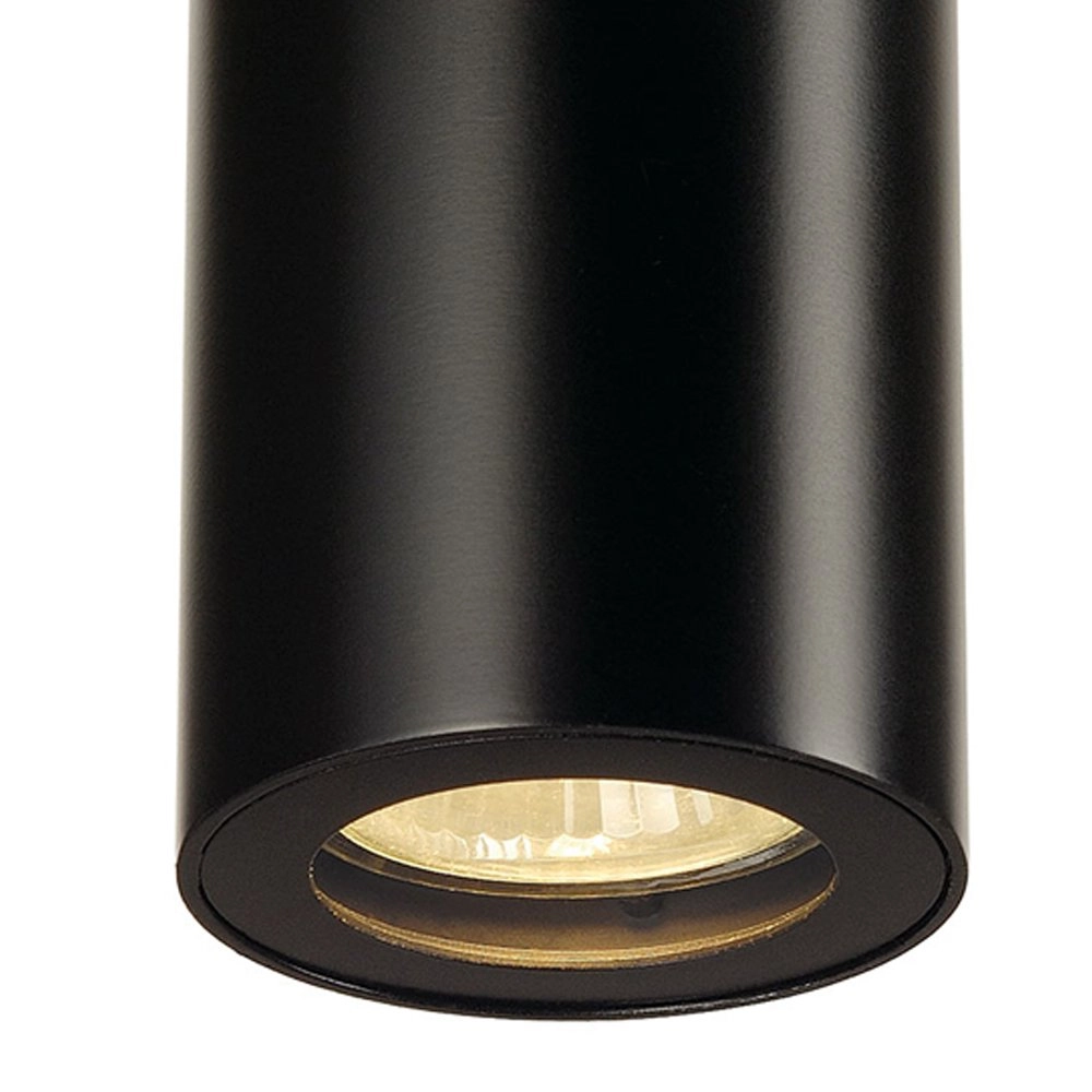 Opbouwspot Enola B zwart SLV 4024163149853