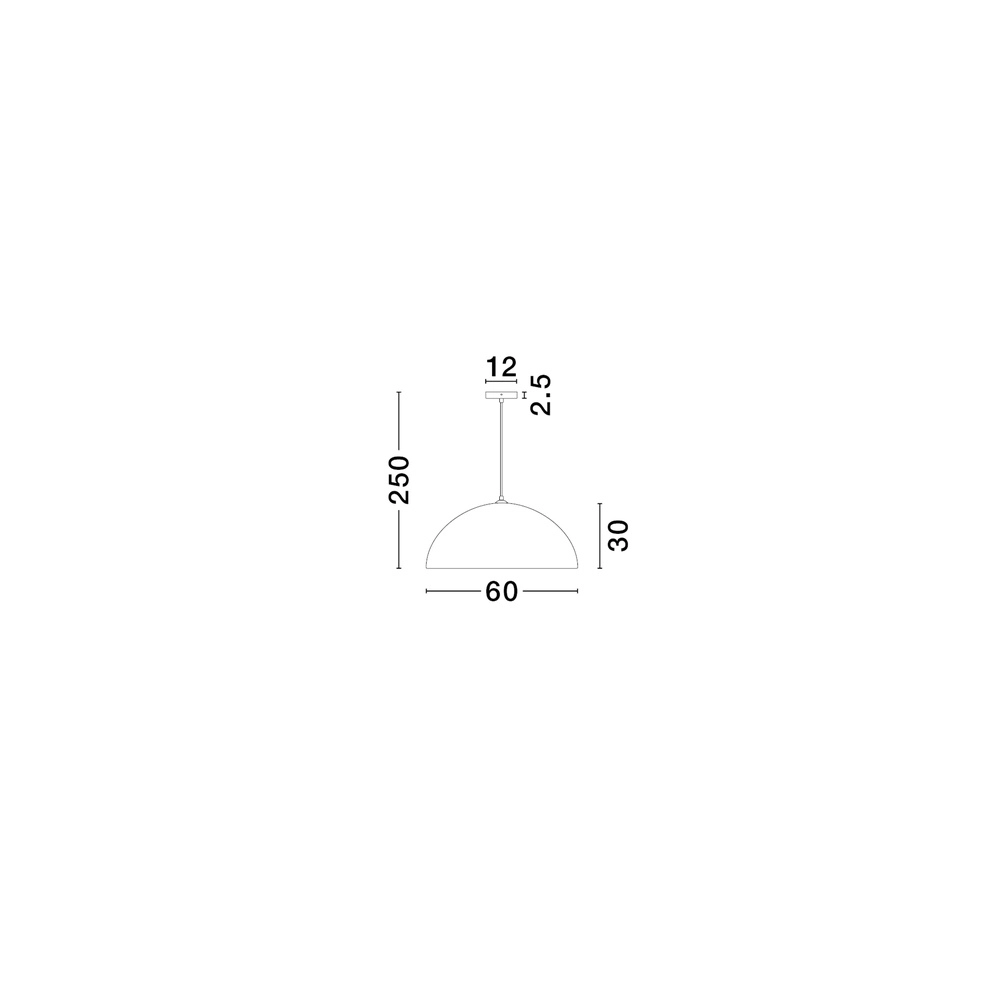 Hanglamp Starla bruin Ø 60cm Lyora 5212017476821