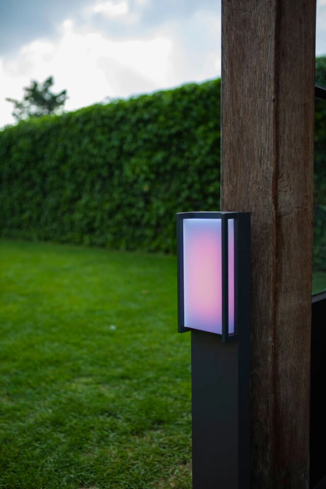 Design padverlichting Qubo antraciet smart Lutec 6939412070254