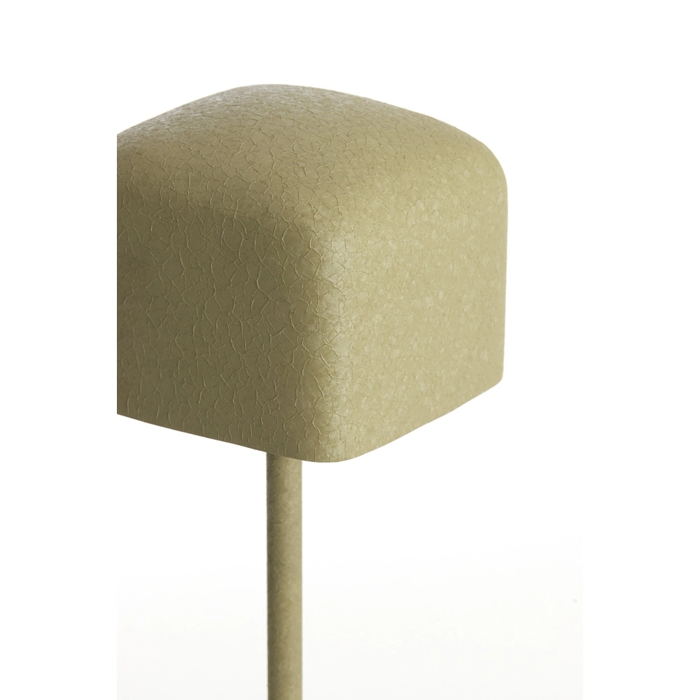 Nachtkastlamp Elenie 15x15cm - mat olijfgroen Light & Living 8717807818784