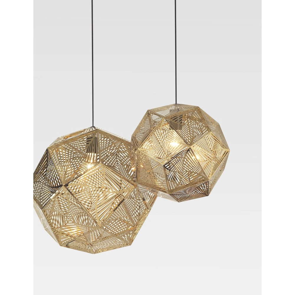 Design hanglamp Foggia Ø 32cm goud
