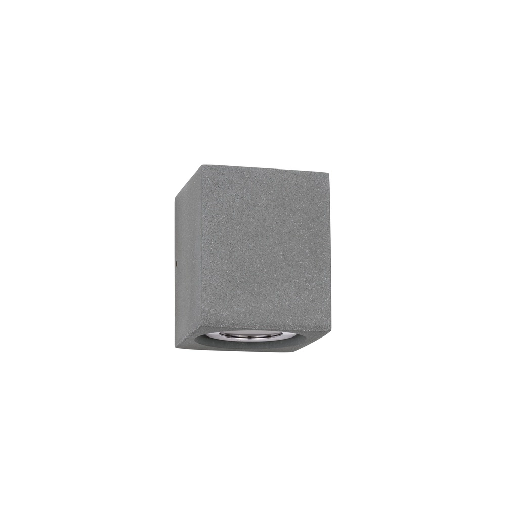 Vierkante spot Emile betongrijs Lyora 5212017440419