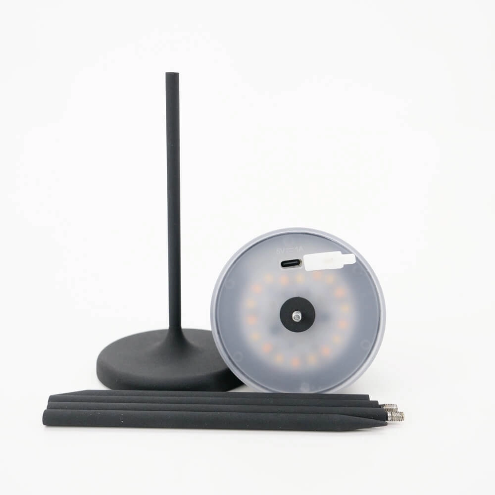 Tafellamp Mannera oplaadbaar zwart Eglo 9008606355518