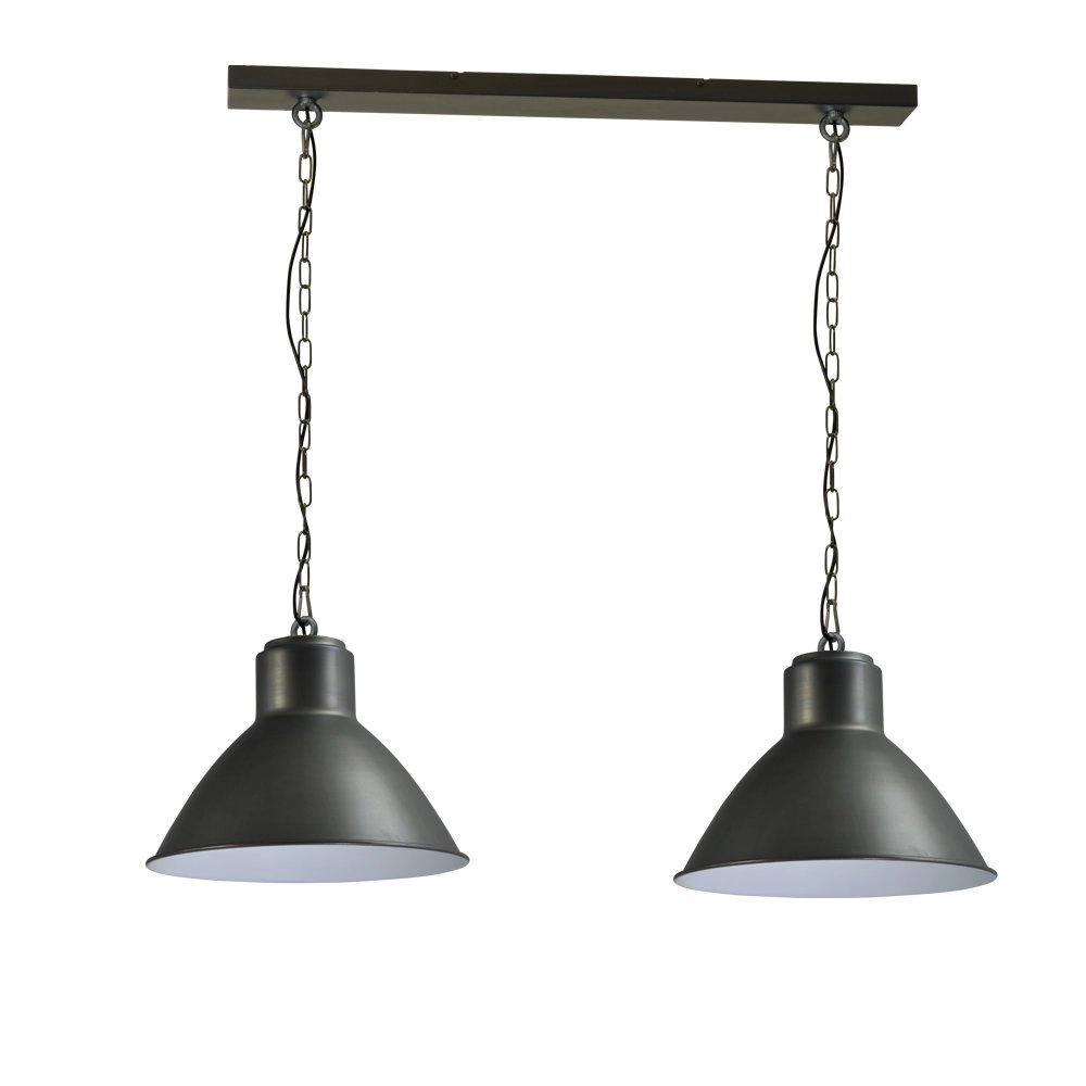 Stoere eettafellamp Industria 2x44