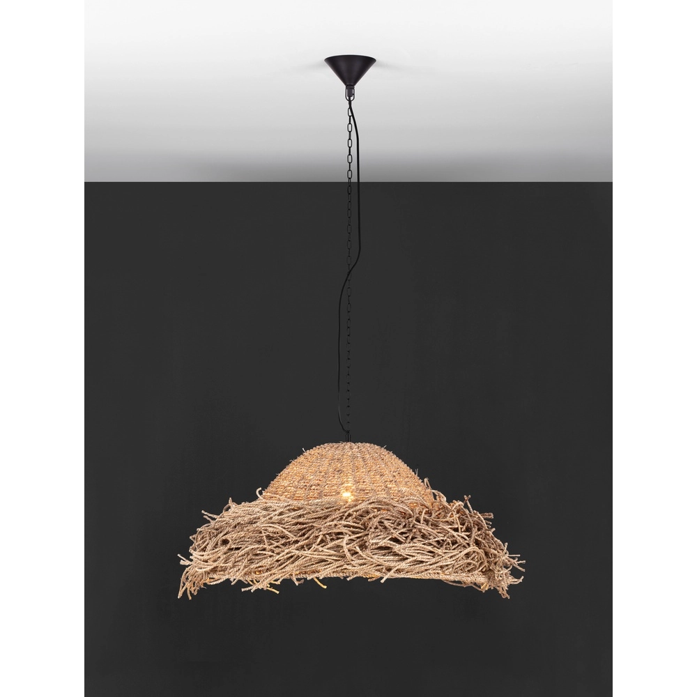 Natuurlijke hanglamp Natu Ø 86cm Lyora 5212017452856