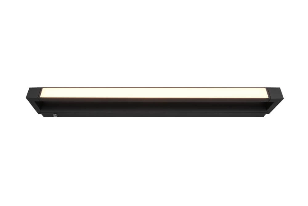 Led spiegellamp Fabrizio 80cm - zwart Trio 4017807616804