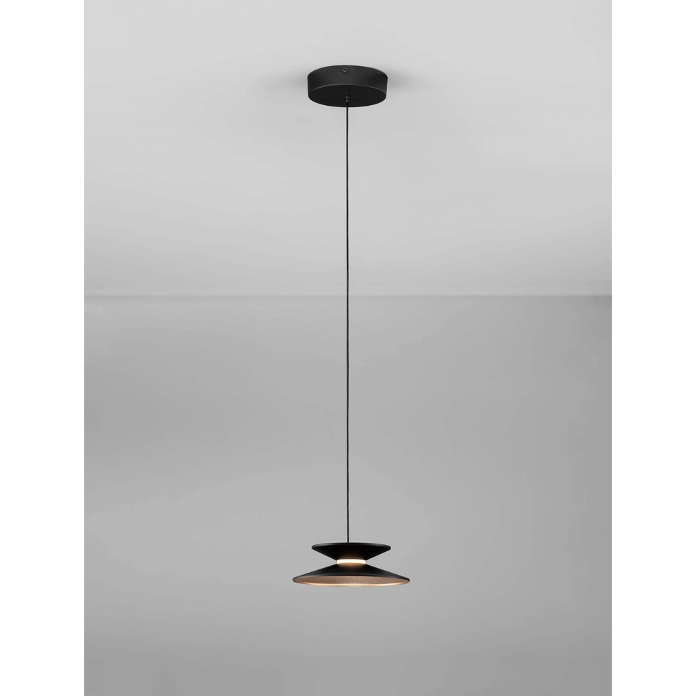 Design hanglamp Morfi enkel zwart Design hanglamp Morfi enkel zwart