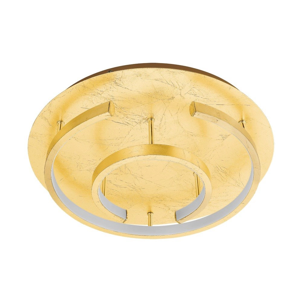 Gouden plafondlamp Pozondon Ø 38cm Gouden plafondlamp Pozondon Ø 38cm