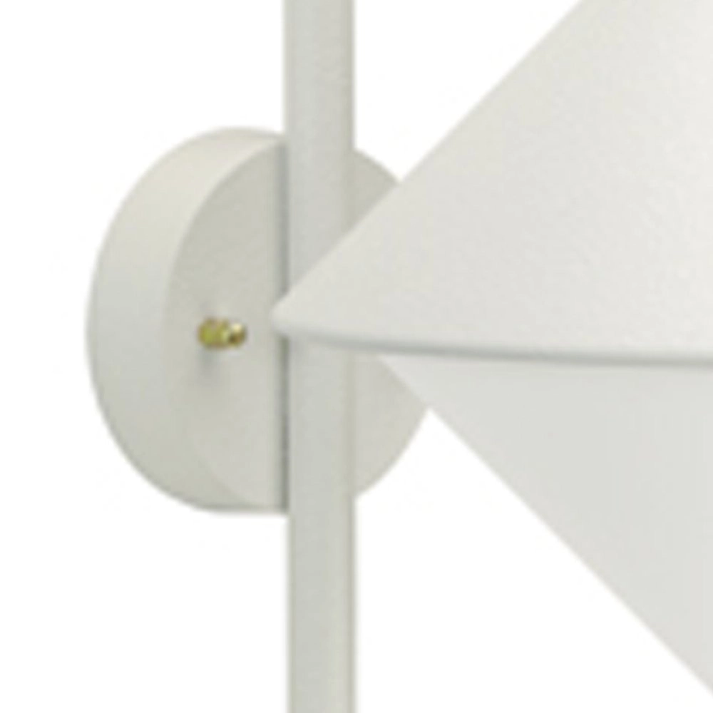 Buitenlamp met bewegingssensor wit Triangle met sensor wit Albert 4007235806465