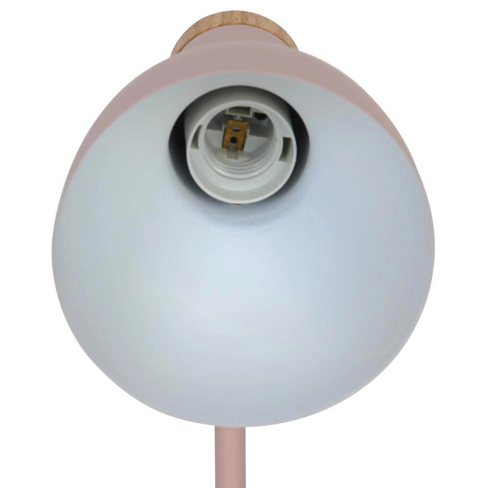 Roze bureaulamp Devone met pennenbakje Nordlux 5704924024566