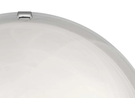 Witte plafonnière Mauritius Ø 40cm Brilliant 4004353955396