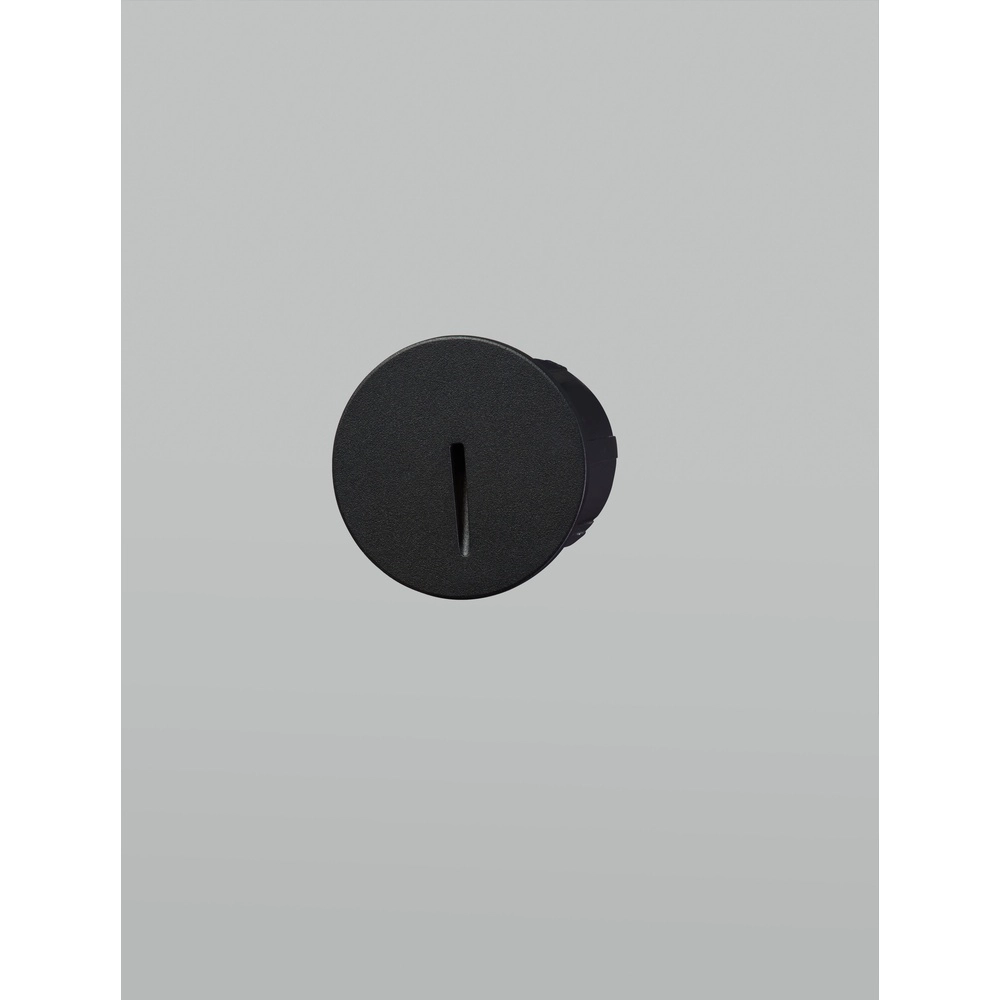 Inbouwlamp Aizen rond antraciet Lyora 5212017444370