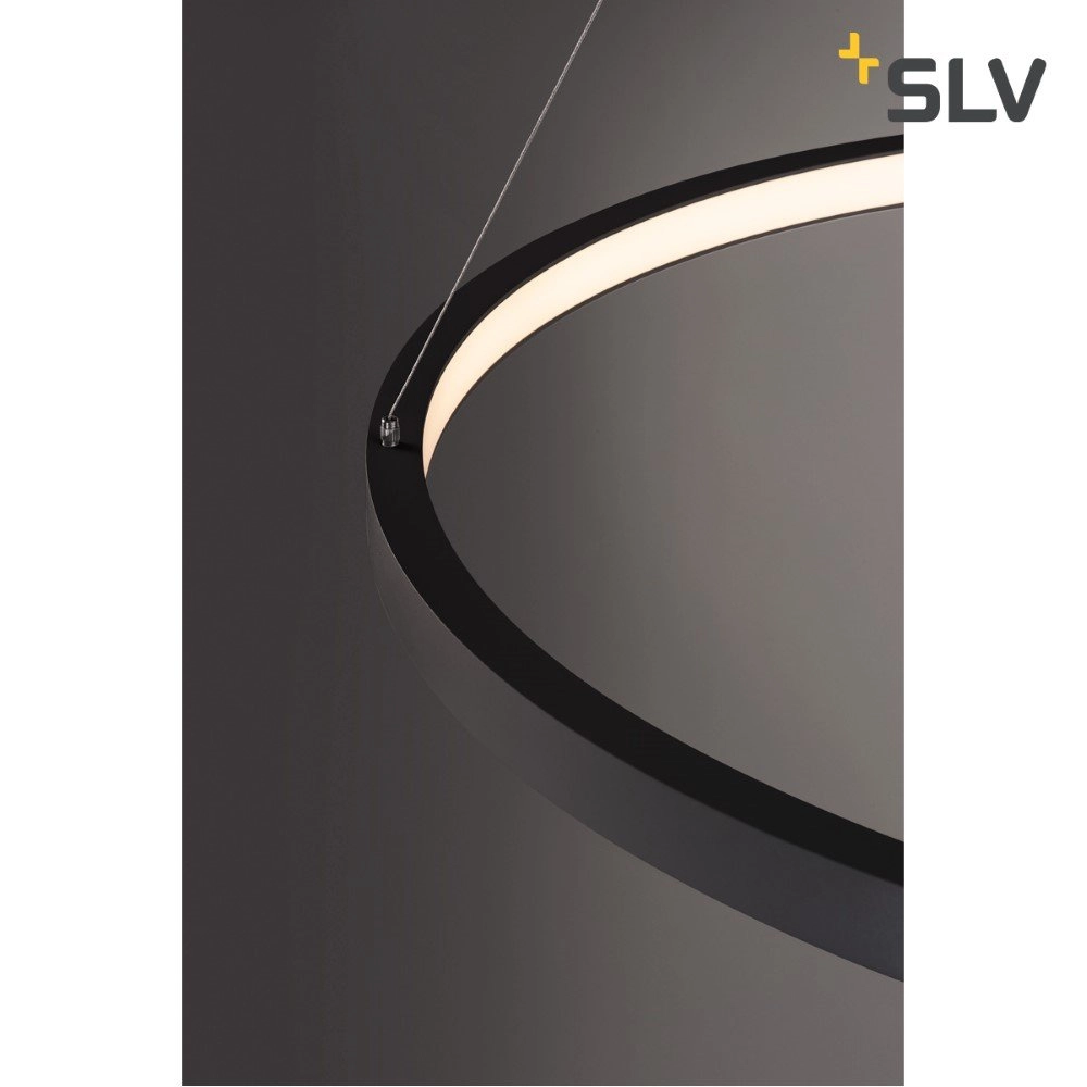 Led hanglamp One 80 Ø 80cm dimbaar zwart SLV 4024163231053