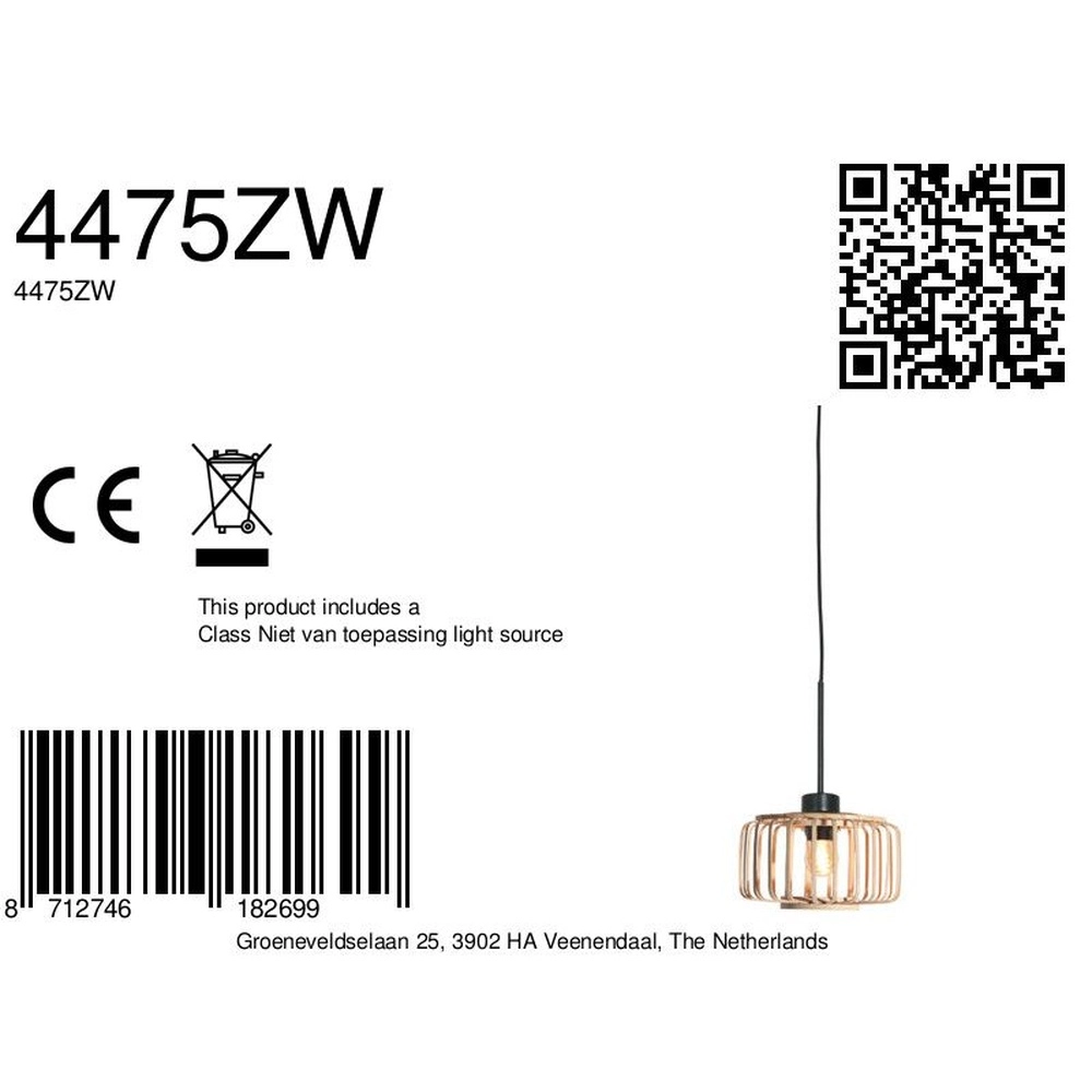 Hanglamp Sparkled Light Ø 20cm Steinhauer 8712746182699