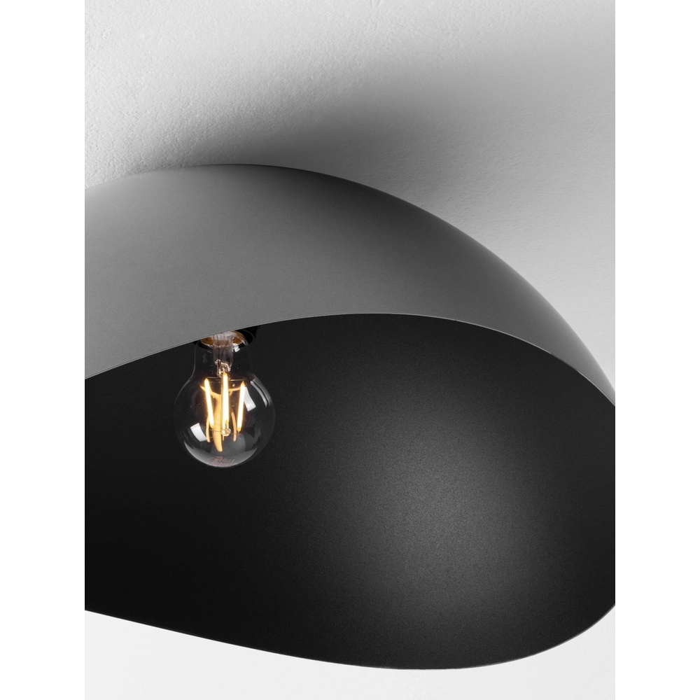 Plafondlamp Opsi zwart Ø 50cm Lyora 5212017458018