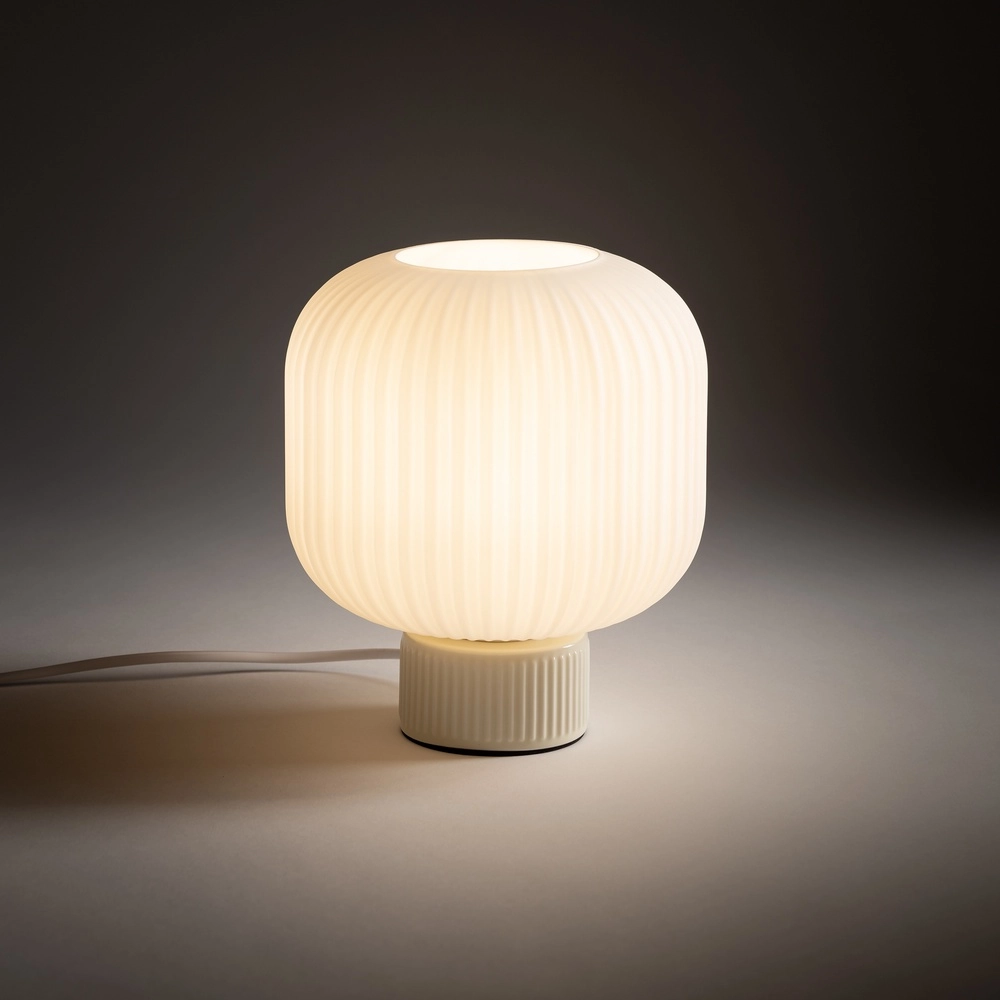 Tafellamp Aurora zand bruin