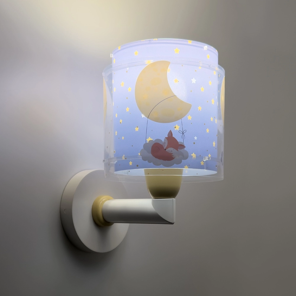 Kinderkamer wandlamp Moon Dreams blauw Dalber 8420406766393