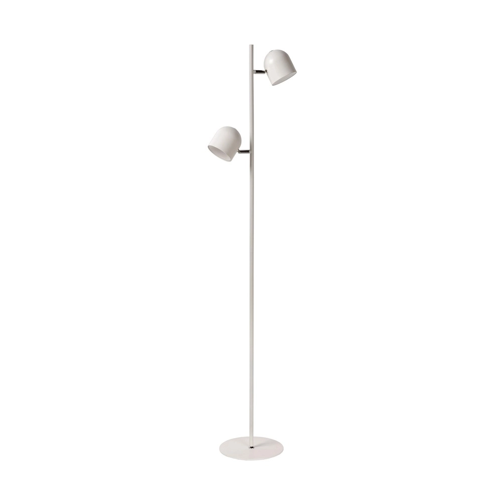 Vloerlamp Skanska 2-lichts wit