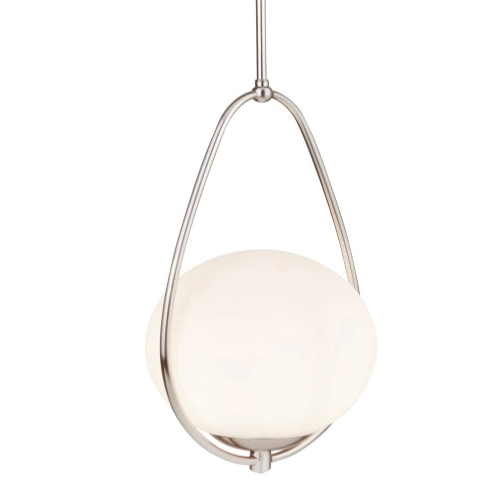 Hanglamp Avalon met wit glas