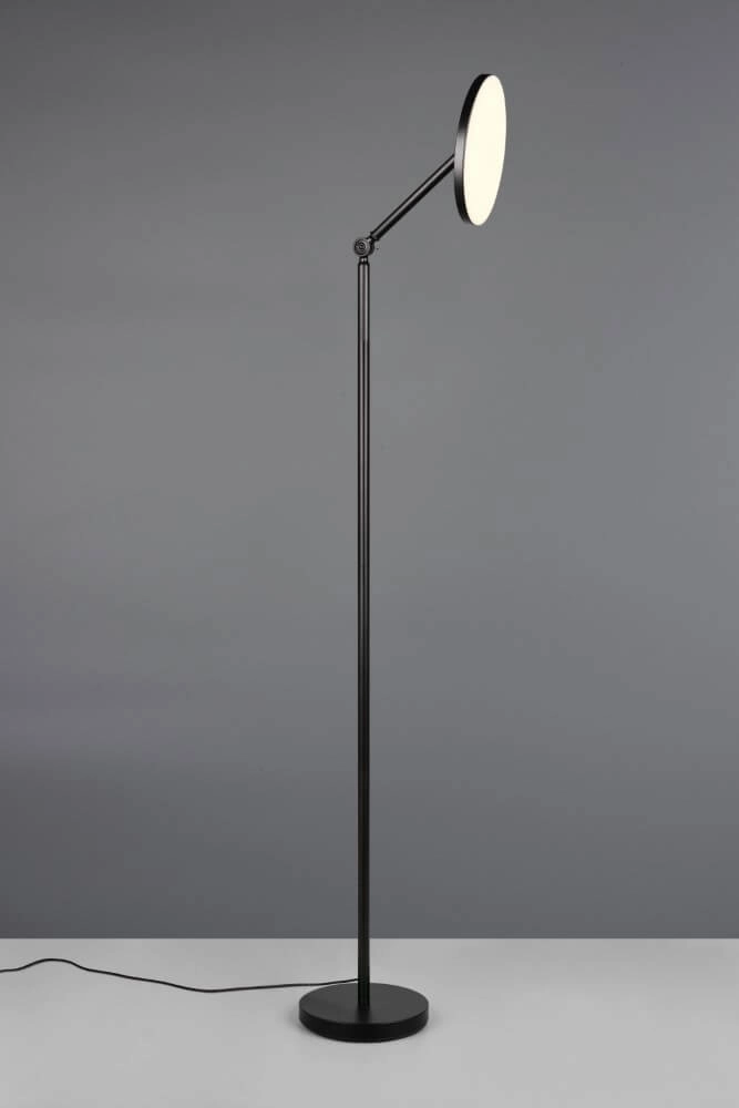 Moderne leeslamp Mondello zwart Trio 4017807616293