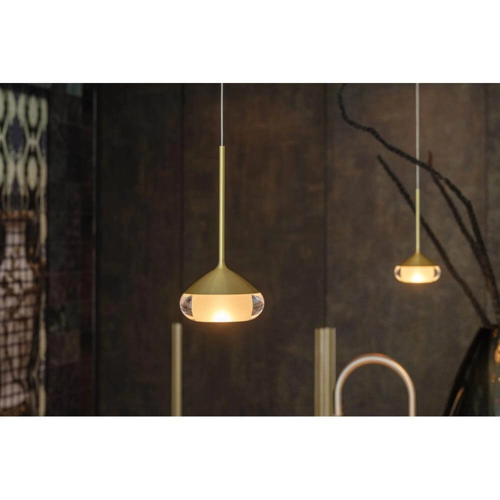 Design hanglamp Phoenix goud Ø 11,6cm Artdelight 8720701101098