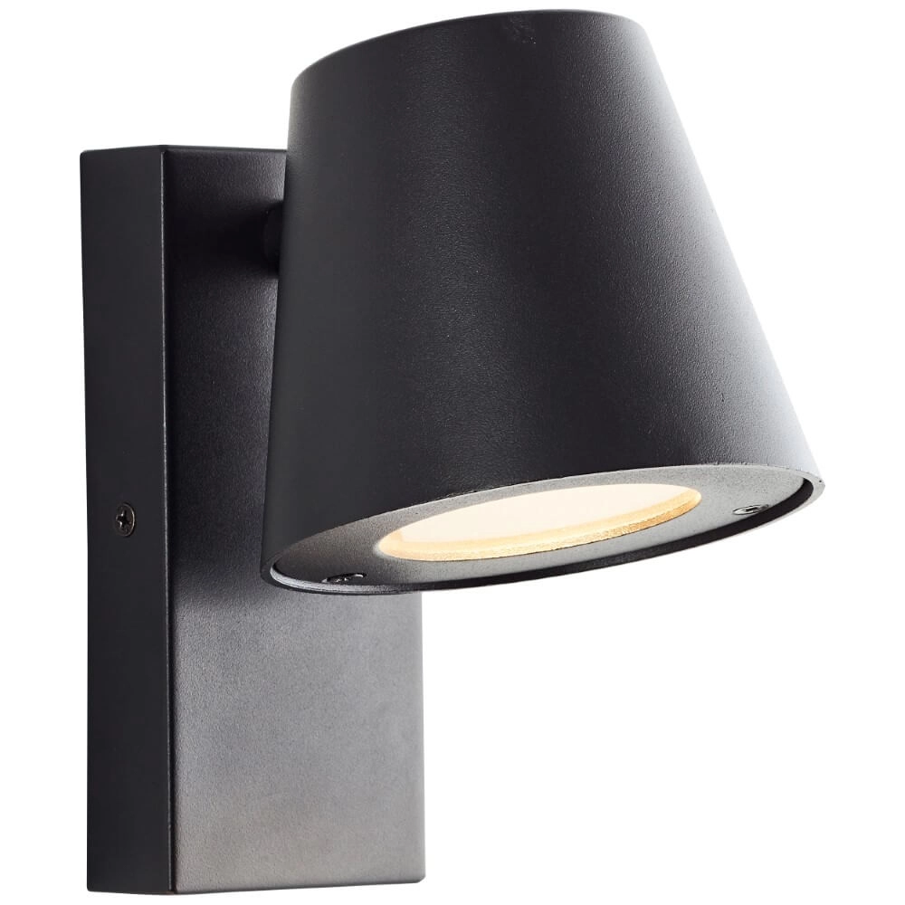 Zwarte wandlamp Bari Zwarte wandlamp Bari