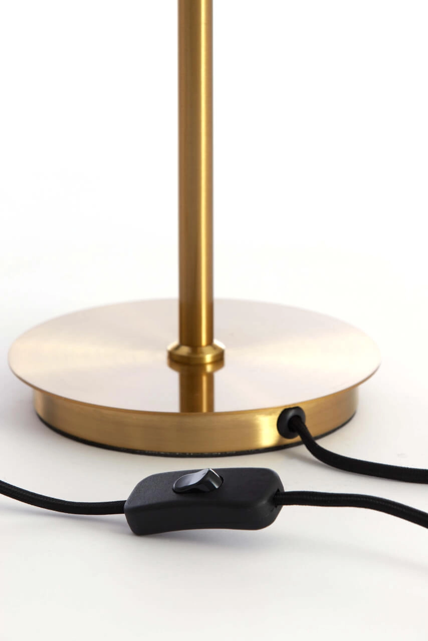 Design tafellamp Medina smoke glas Light & Living 8717807696924