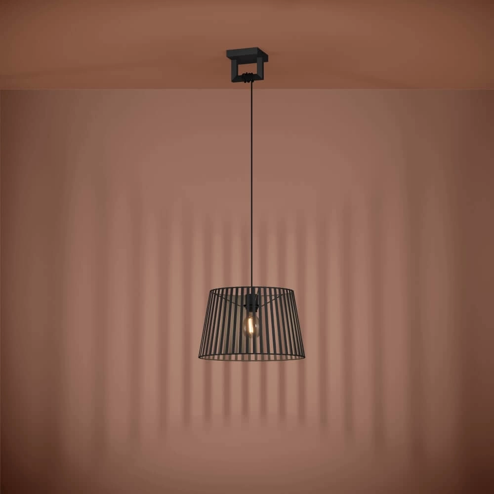 Zwarte draad hanglamp Bogota Stars of Light 9008606220748