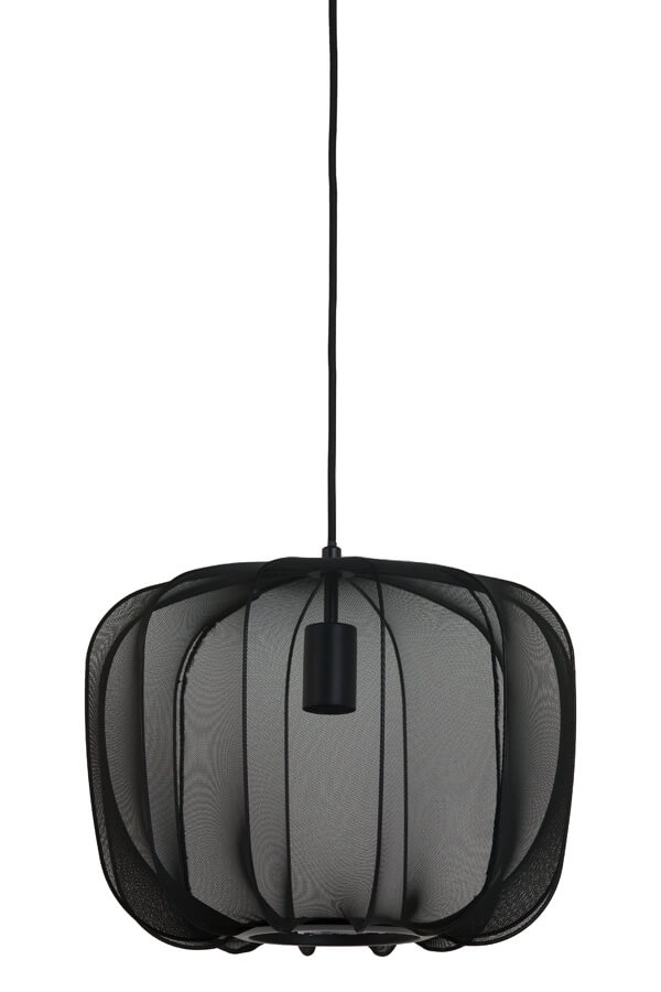 Bohemian hanglamp Plumeria zwart Ø 40cm Light & Living 8717807651381