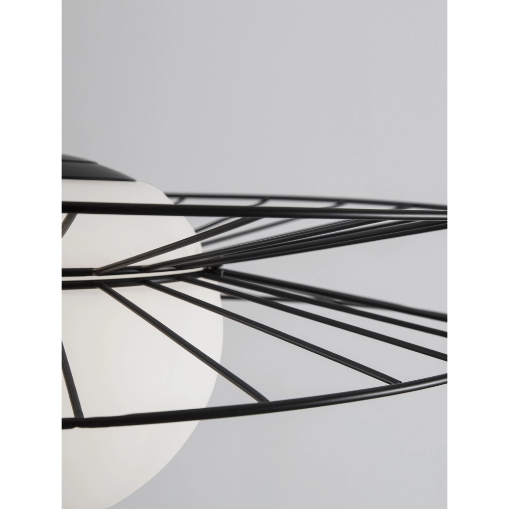 Zwarte hanglamp Ellery Ø 45cm Lyora 5212017435279