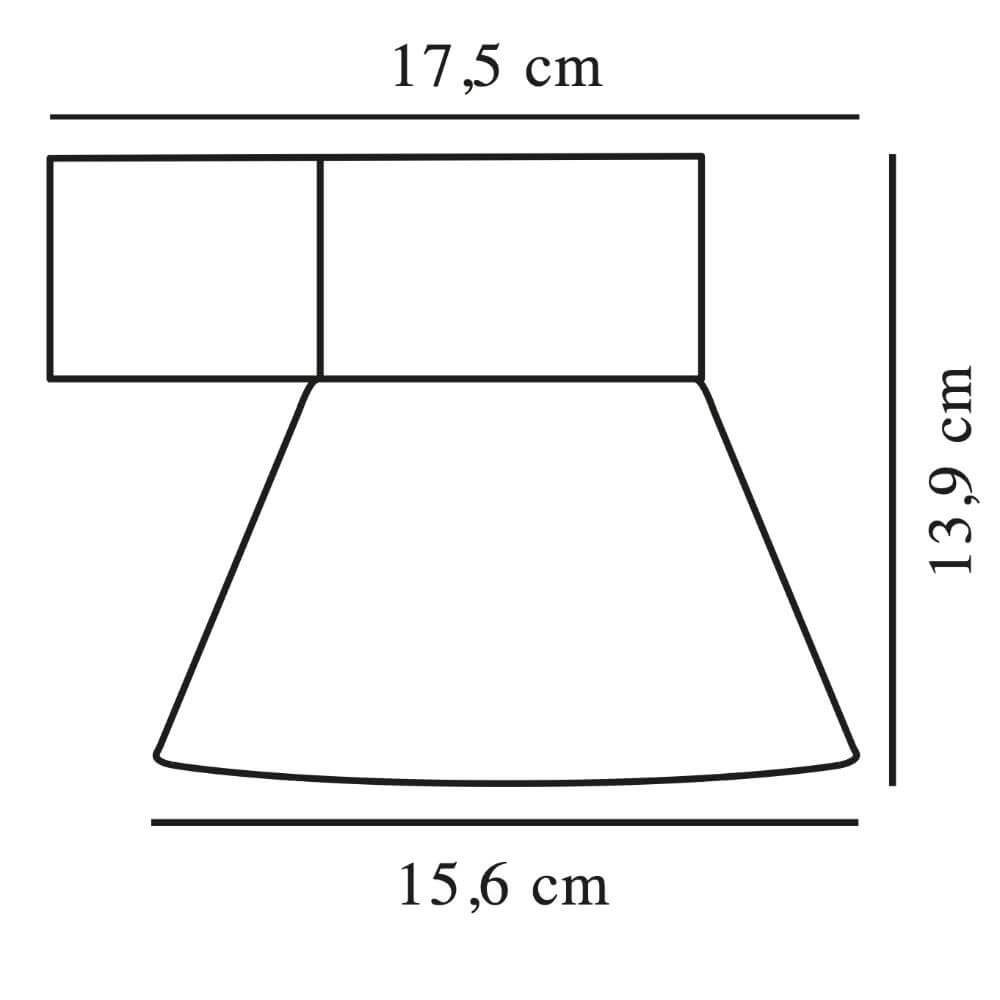 Roestbruine buitenlamp Kyklop Cone Nordlux 5704924015533