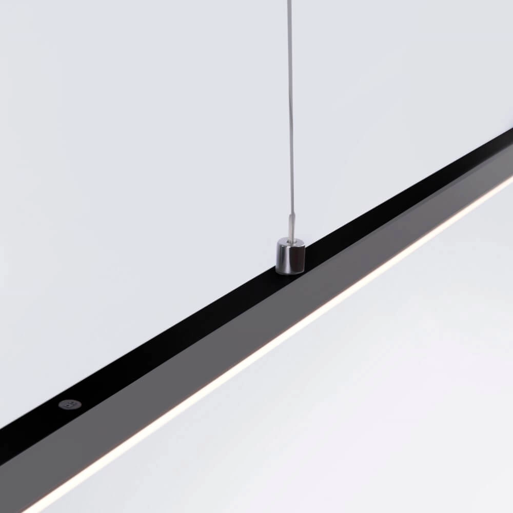 Design hanglamp Pure Lite 100cm antraciet Paul Neuhaus 4012248344873