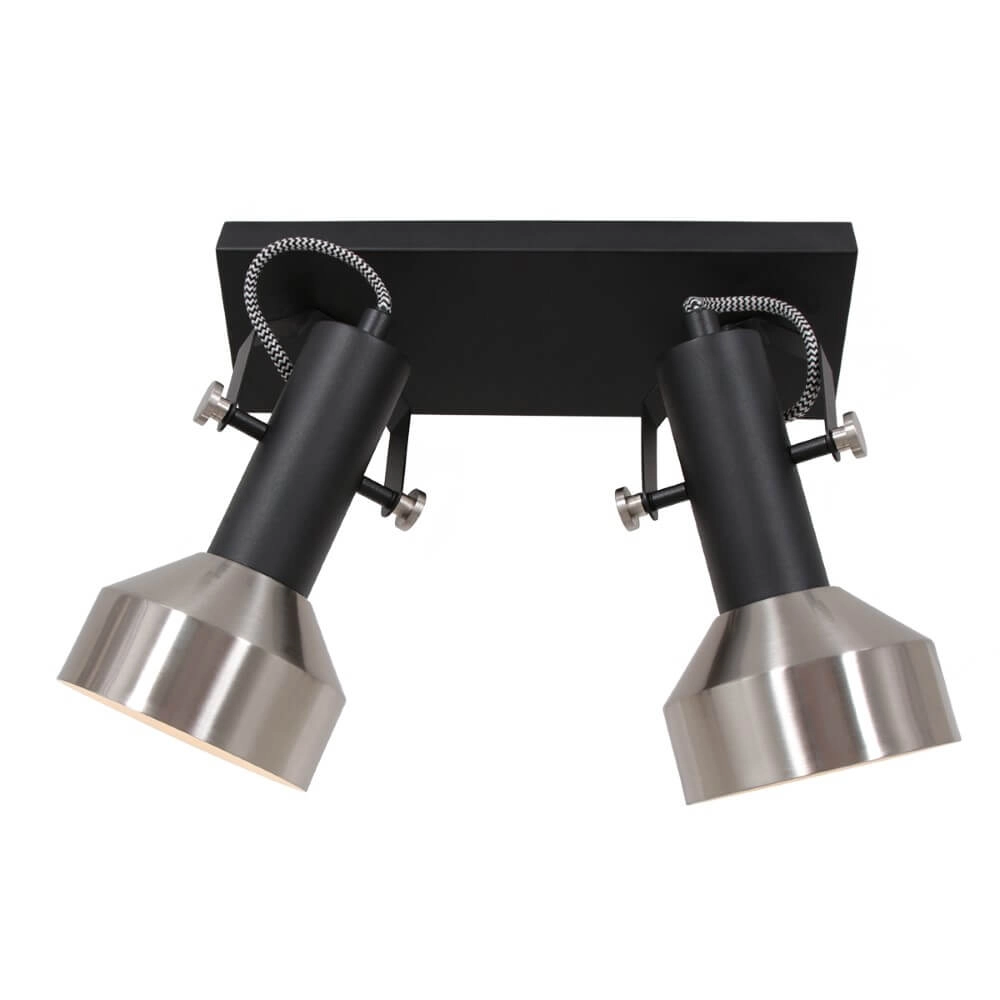 Dubbele plafondlamp Acier Steinhauer 8712746151459