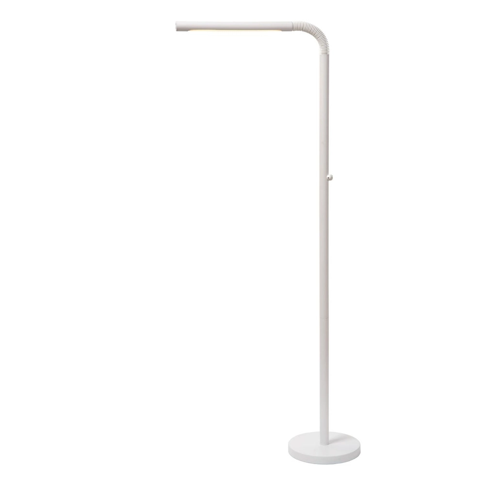 Oplaadbare leeslamp Gilly wit Lucide 5411212361196