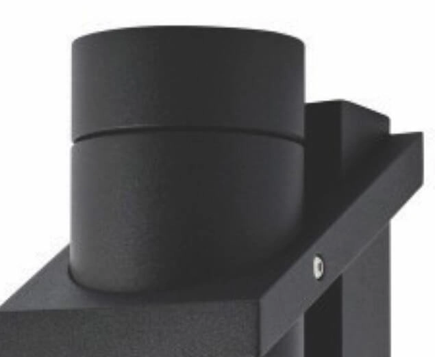 Zwarte wandspot Double Artdelight 8719831733484