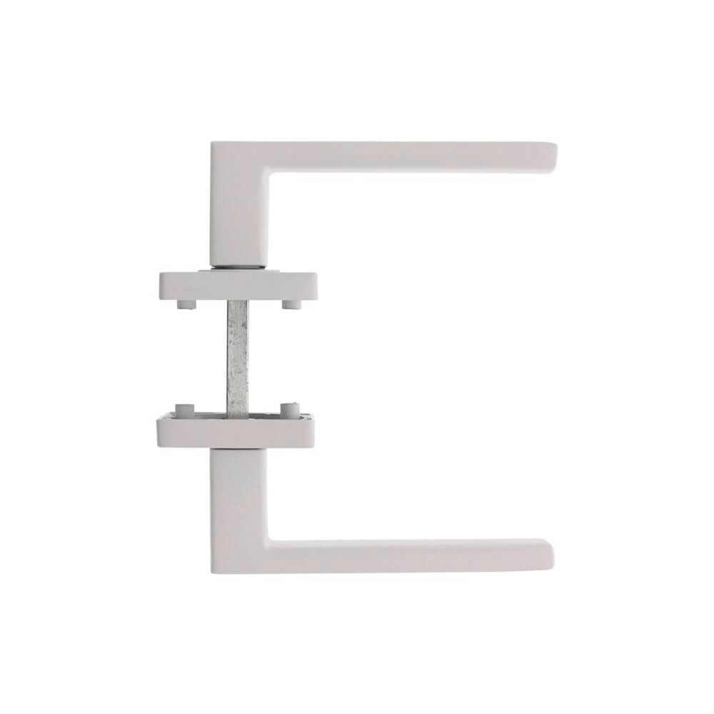 Moderne deurklink Hera wit Intersteel 8714186494035