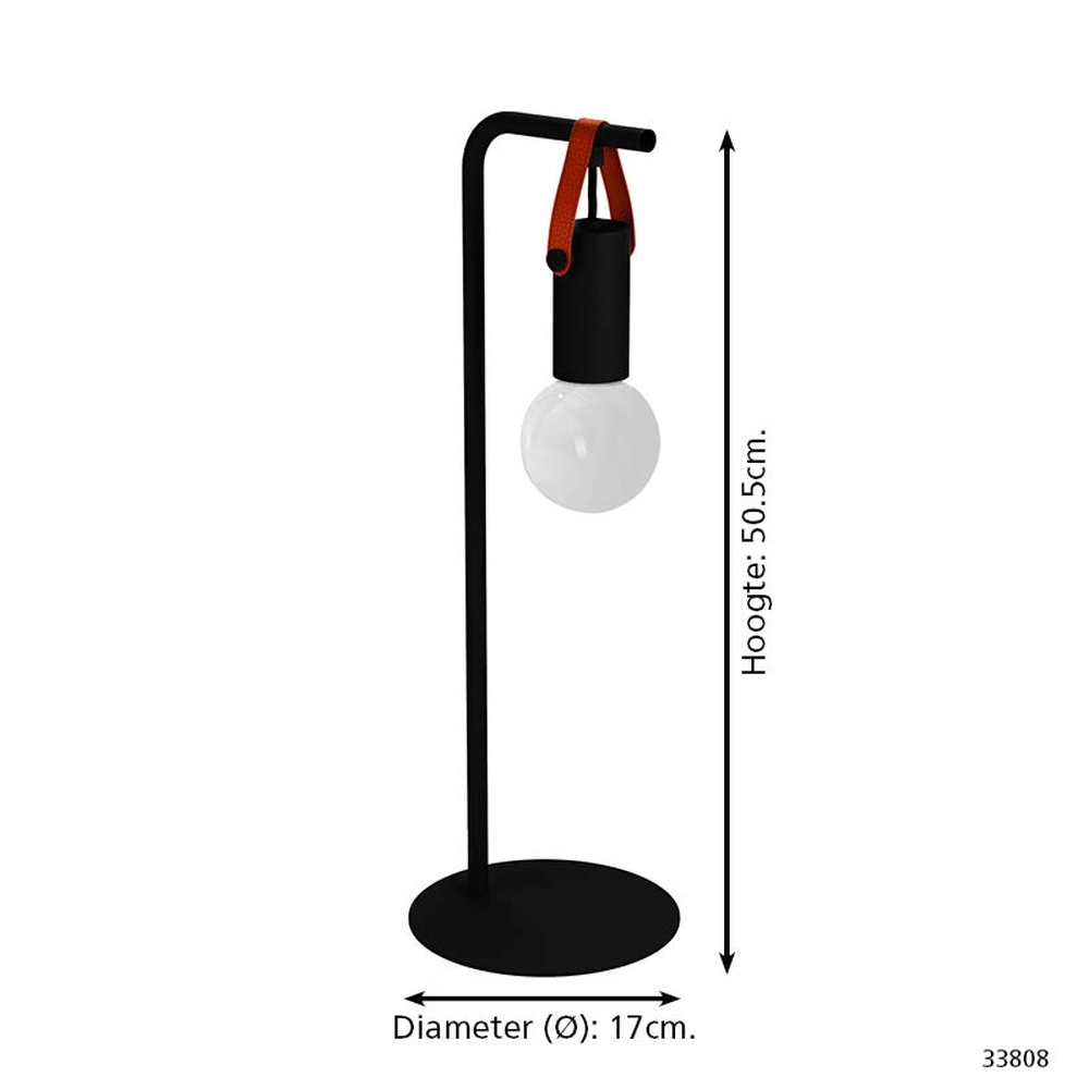 Leuk tafellampje Apricale Eglo 9002759338084