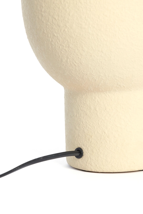 Tafellampje Monk crème 30cm Light & Living 8717807706289