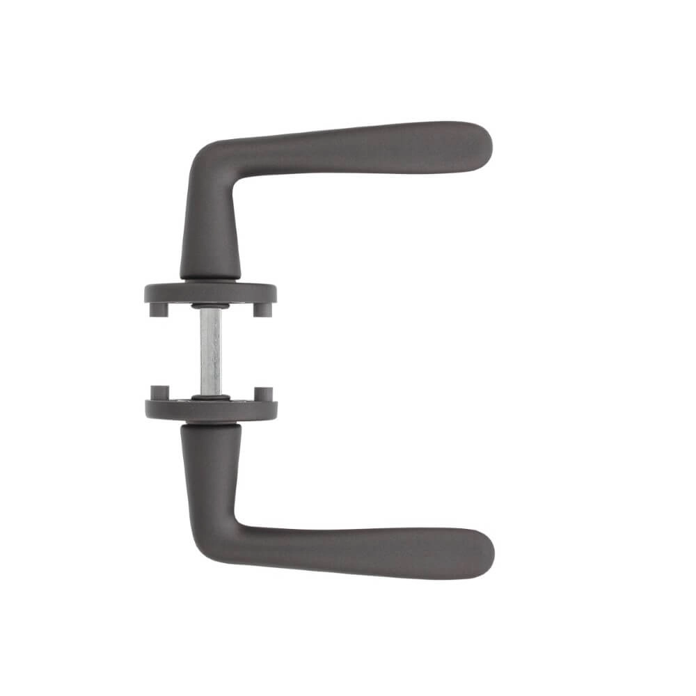 Deurklink Zaia antraciet Intersteel 8714186550861