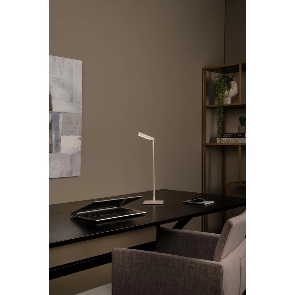 Design bureaulamp Lavale wit Lucide 5411212441621