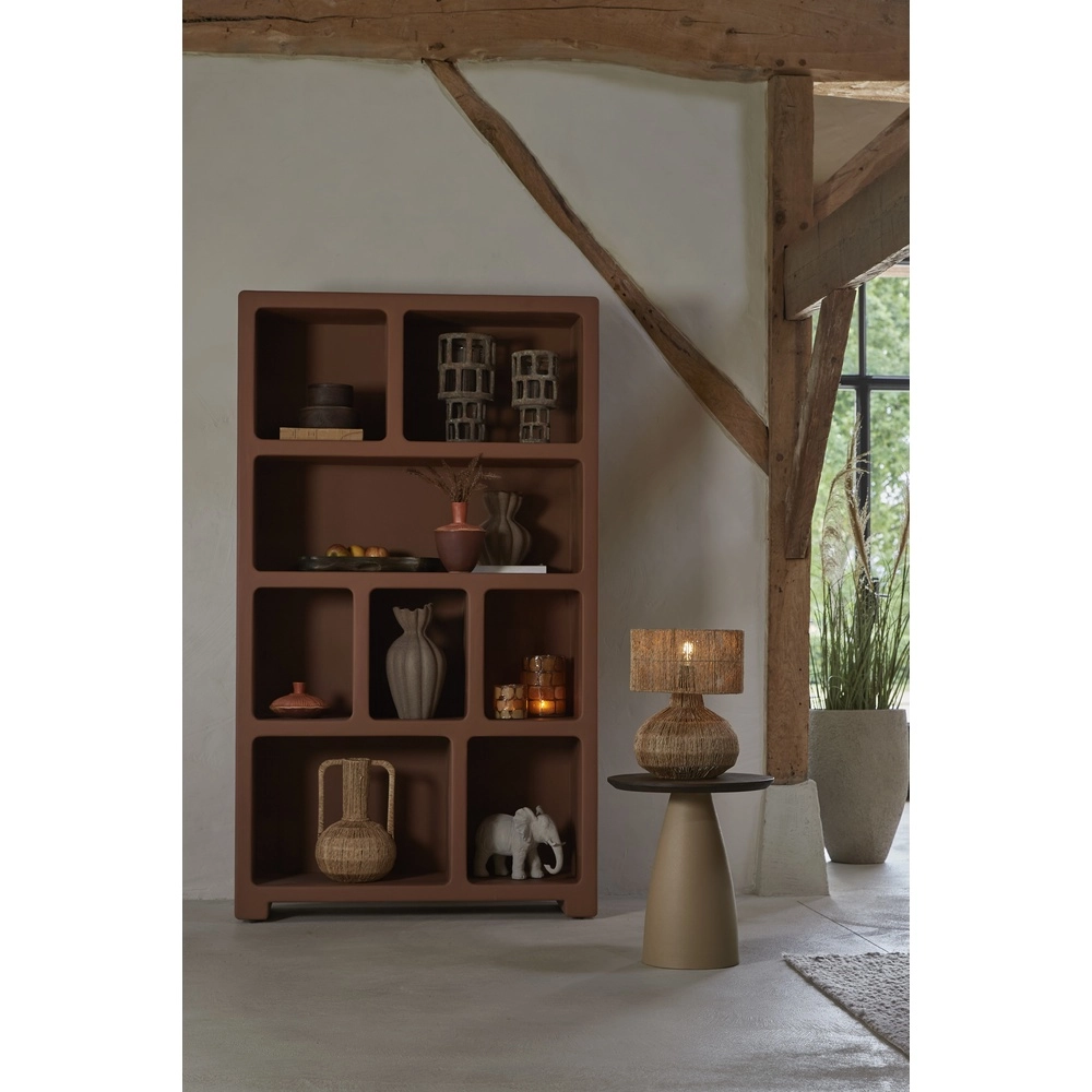 Jute schemerlamp Arova Ø 30cm kap Light & Living 8717807836719