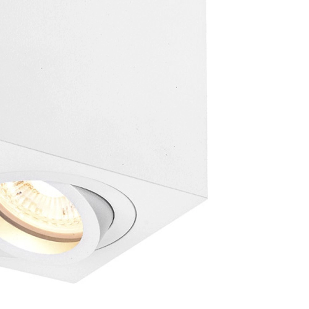 Vierkante downlight Triledo GU10 8,5cm wit SLV 4024163222334