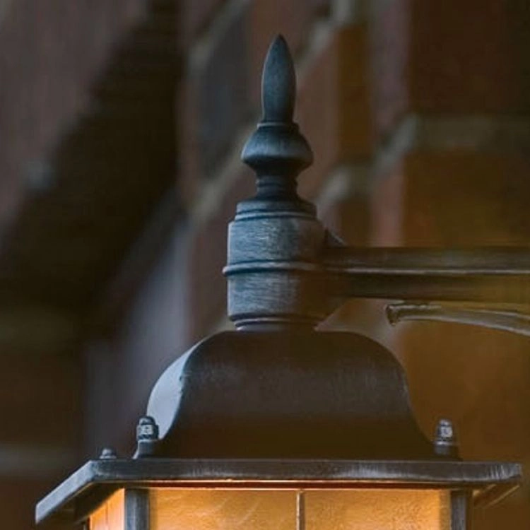 Buitenlamp Milano Down zwart zilver gevlamd KonstSmide 7318302487591