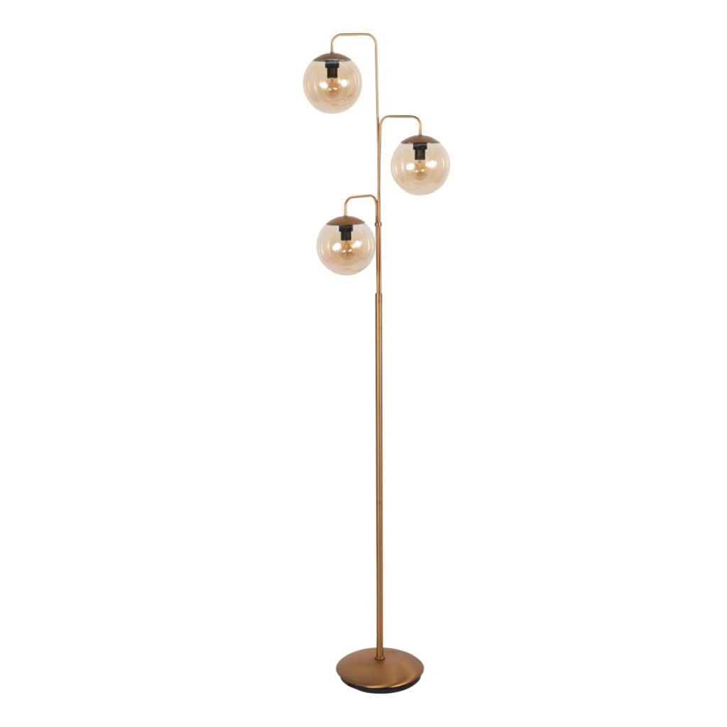 Vloerlamp Bollique brons Steinhauer 8712746184778