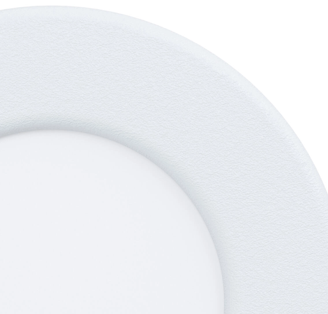 4000K inbouwspot Fueva 5 IP44 - Ø 8,6cm wit Eglo 9002759992064