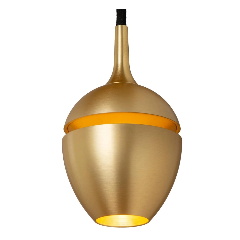 Rail hanglamp Track Preston 1-fase goud Lucide 5411212093899